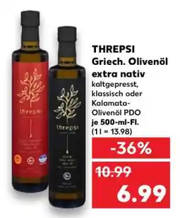 Kaufland THREPSI Griech. Olivenöl extra nativ Angebot