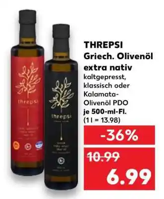 Kaufland THREPSI Griech. Olivenöl extra nativ Angebot