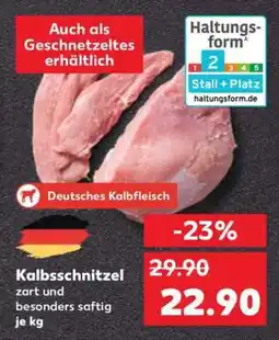 Kaufland Kalbsschnitzel Angebot