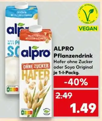 Kaufland ALPRO Pflanzendrink Angebot