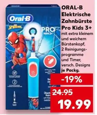 Kaufland ORAL-B Elektrische Zahnbürste Pro Kids 3+ Angebot