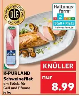 Kaufland K-PURLAND Schweinefilet Angebot