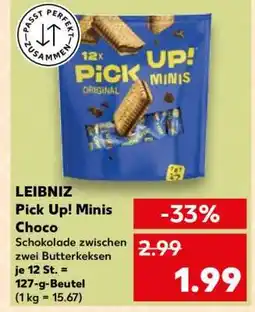 Kaufland LEIBNIZ Pick Up! Minis Choco Angebot
