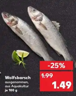 Kaufland Wolfsbarsch Angebot