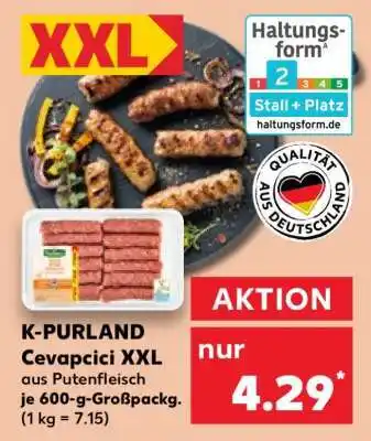 Kaufland K-PURLAND Cevapcici XXL Angebot