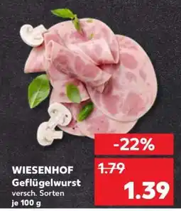 Kaufland WIESENHOF Geflügelwurst Angebot