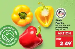 Kaufland Dtsch. Paprika Angebot