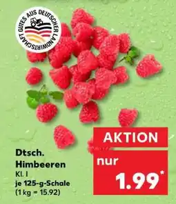 Kaufland Dtsch. Himbeeren Angebot
