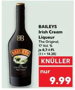 Kaufland Baileys Irish Cream Liqueur Angebot