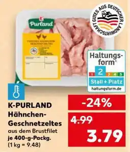 Kaufland K-PURLAND Hähnchen-Geschnetzeltes Angebot