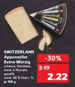 Kaufland Appenzeller extra-würzig Angebot