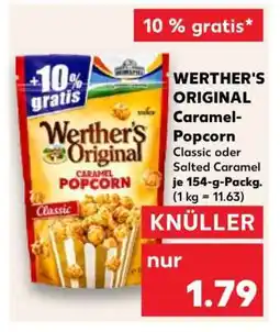 Kaufland Werther’s Original Caramel Popcorn Angebot