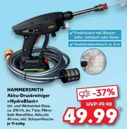 Kaufland HAMMERSMITH Akku-Druckreiniger HydroBlast Angebot