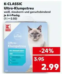 Kaufland K-CLASSIC Ultra-Klumpstreu Angebot