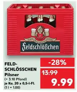 Kaufland FELD-SCHLÖSSCHEN Pilsner Angebot