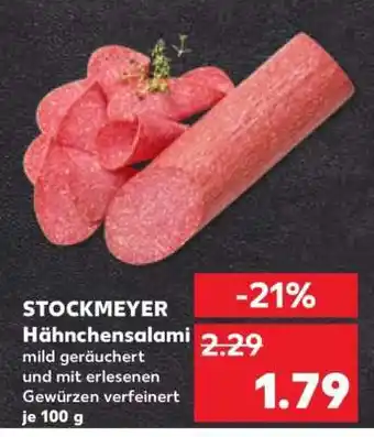 Kaufland STOCKMEYER Hähnchensalami Angebot