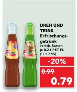 Kaufland Dreh und Trink Erfrischungsgetränk Angebot