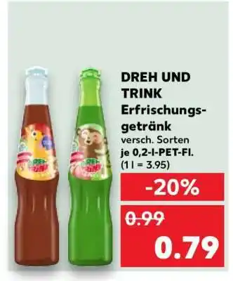 Kaufland Dreh und Trink Erfrischungsgetränk Angebot