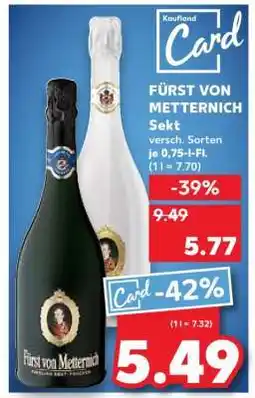 Kaufland Fürst von Metternich Angebot