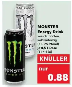 Kaufland Monster energy drink Angebot