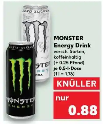 Kaufland Monster energy drink Angebot