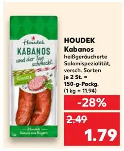 Kaufland HOUDEK Kabanos Angebot