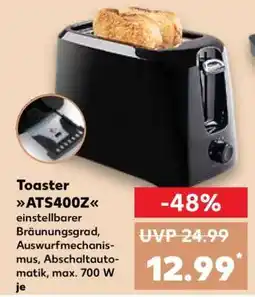 Kaufland Toaster ATS400Z Angebot