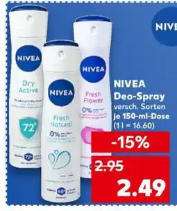 Kaufland Nivea Deo Spray Angebot