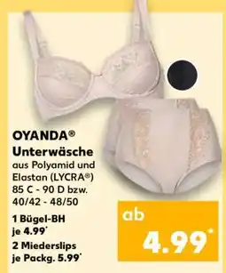 Kaufland OYANDA Unterwäsche Angebot