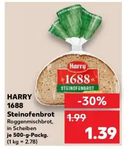 Kaufland HARRY 1688 Steinofenbrot Angebot