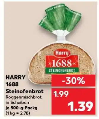 Kaufland HARRY 1688 Steinofenbrot Angebot
