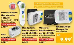 Kaufland Infrarot-Fieberthermometer 01078 Angebot