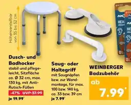 Kaufland Dusch- und Badhocker Angebot