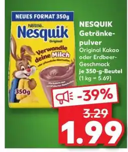 Kaufland NESQUIK Getränkepulver Angebot