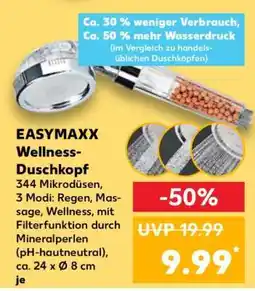 Kaufland EASYMAXX Wellness-Duschkopf Angebot