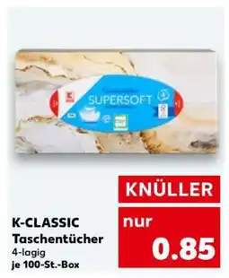 Kaufland K-CLASSIC Taschentücher Angebot