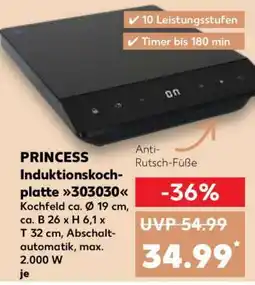 Kaufland PRINCESS Induktionskochplatte 303030 Angebot