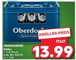 Kaufland Oberdorfer Helles Angebot