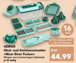 Kaufland GENIUS Obst- und Gemüseschneider Nicer Dicer Fusion Angebot