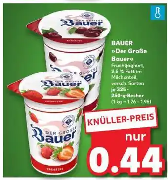 Kaufland BAUER Der Große Bauer Angebot