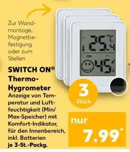 Kaufland SWITCH ON Thermo-Hygrometer Angebot
