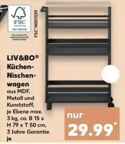Kaufland LIV&BO Küchen-Nischenwagen Angebot