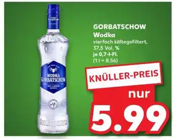 Kaufland GORBATSCHOW WODKA Angebot