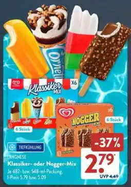 Aldi Süd Klassiker- oder Nogger-Mix Angebot