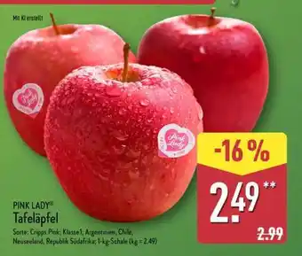 Aldi Nord PINK LADY Tafeläpfel Angebot