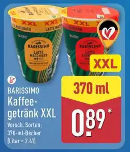 Aldi Nord BARISSIMO Kaffeegetränk XXL Angebot