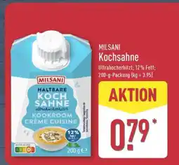 Aldi Nord MILSANI Kochsahne Angebot