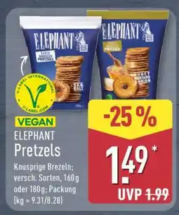 Aldi Nord ELEPHANT Pretzels Angebot