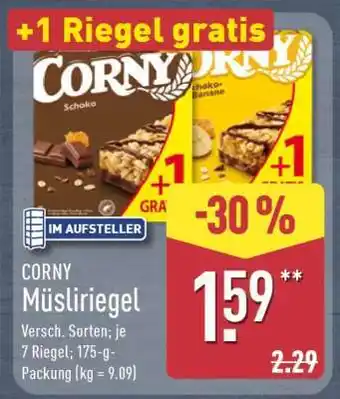 Aldi Nord CORNY Müsliriegel Angebot