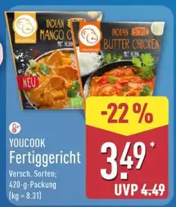 Aldi Nord YOUCOOK Fertiggericht Angebot
